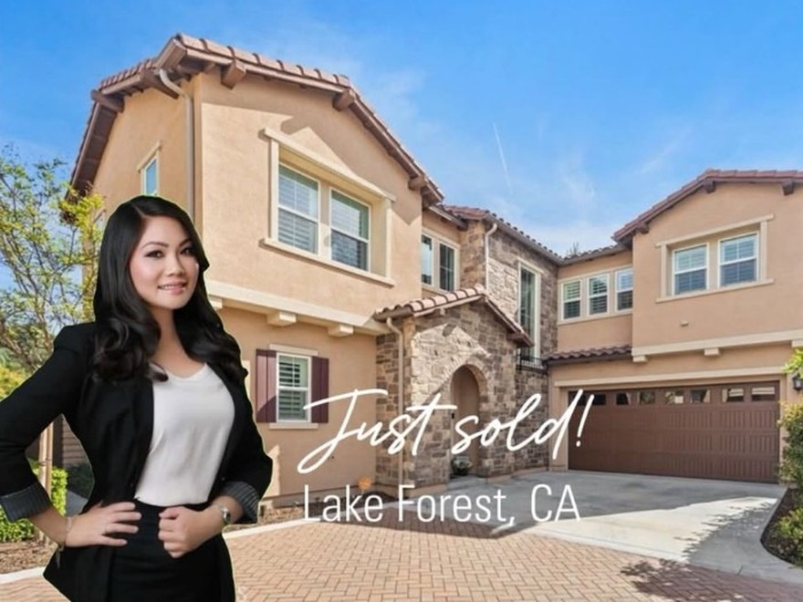Home on Castellana in Lake Forest, California, represented by Lisa Ng